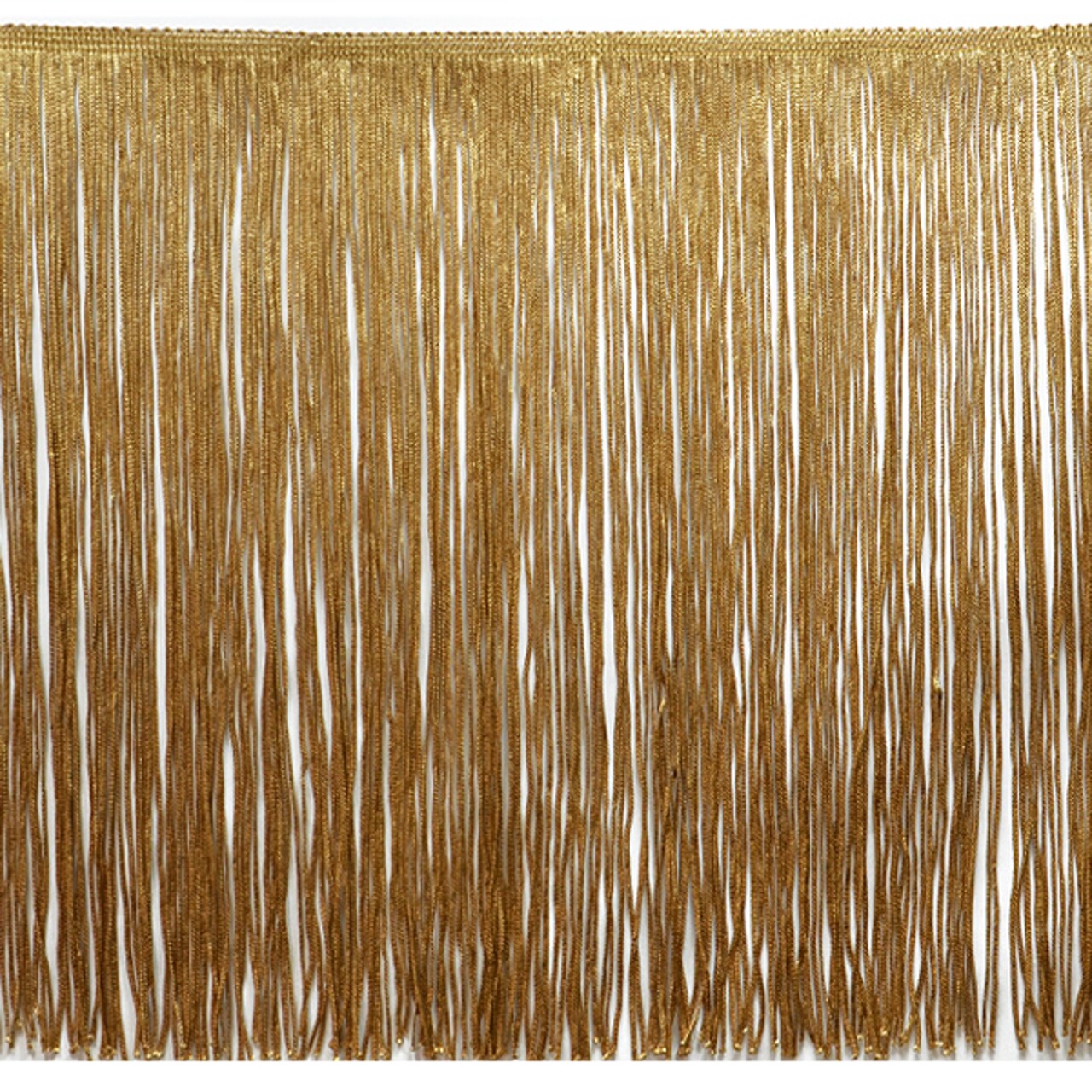 12" Chainette Fringe Trim, Polyester, Decorative, Versatile for Costumes